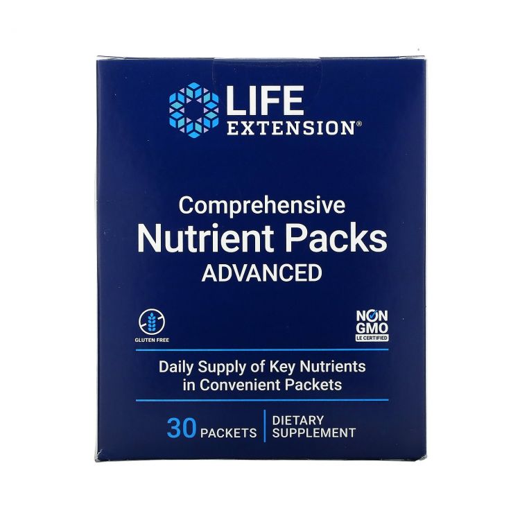 Life Extension: Comprehensive Nutrient Packs Advanced /30 пакетик./