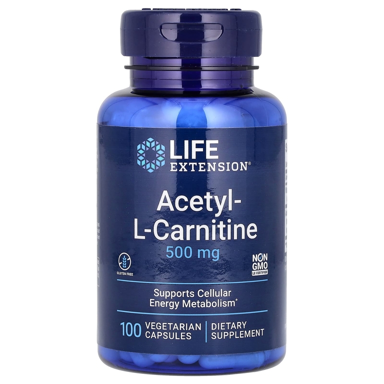 Life Extension Acetyl- L-Carnitine 500 мг 100 капсул