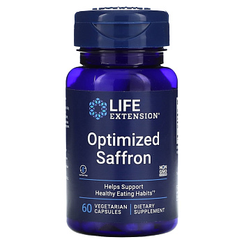 Life Extension Optimized Saffron 60 капсул