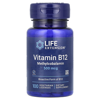 Life Extension Vitamin B12 500 mcg 100 таб