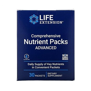 Life Extension: Comprehensive Nutrient Packs Advanced /30 пакетик./