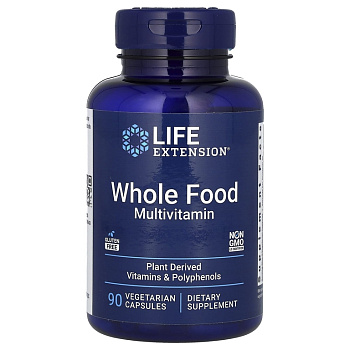 Life Extension: Whole Food Multivitamin /90 V-капс/